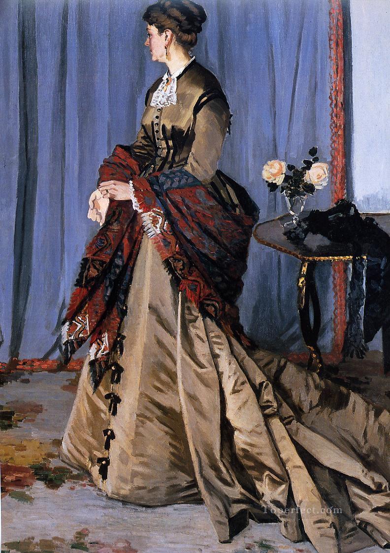Madame Gaudibert Claude Monet Oil Paintings